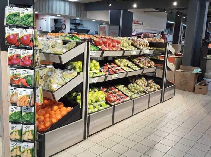 Different Designs' custom produce bins